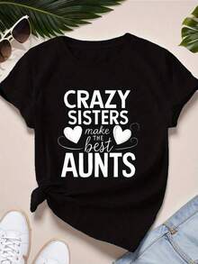 Women T-Shirts - Black - View 1