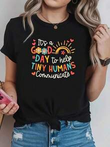 Women T-Shirts - Black - View 7