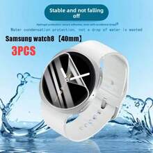 3pcs Screen Protector For Samsung Watch8/Watch8 Classic, 44/40mm Full Coverage Soft Hydrogel Film, High Definition, Anti-Scratch, Shock-Resistant, Suitable For Smart Sports Watch - TPU 3PCS - View 9