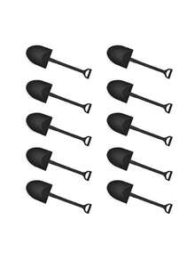 10/30/100 piezas Cucharitas mini creativas, empaquetadas individualmente, adecuadas para helado, pudín, yogur - perfectas para reuniones familiares, fiestas de cumpleaños, campamentos al aire libre, para llevar y talla grande - A - Ver 5