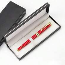 新款奢华金属商务笔，黑色金属圆珠笔，签名款金属笔，商务礼品，返校季佳品 - 626#套裝 - 查看 6