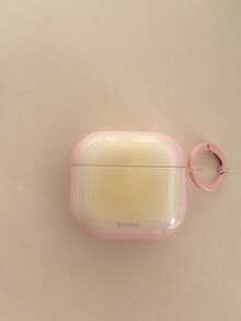 极简马卡龙渐变色 Pods Pro3 保护套，兼容 Apple Pods 4 降噪/2/3/Pro 第二代无线蓝牙耳机，柔软硅胶材质 - 黃色 - 查看 15