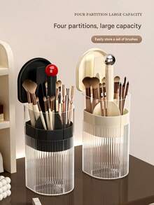 Tempat Penyimpanan Kuas Makeup Otomatis, Organizer Makeup Anti Debu, Kotak Penyimpanan Meja Rias Mewah, Cocok untuk Pensil Alis, Lipstik, Alat Kosmetik, Dekorasi Kamar Tidur, Perlengkapan Sekolah. - MultiWarna - View 11
