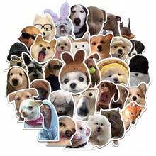 50pcs Cute Dog Expression Stickers, Waterproof Stickers Suitable For Phone Case, Laptop, Water Bottle, Refrigerator, Etc. - Sticker - View 6