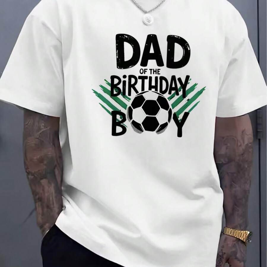 Printed T-Shirt For Men And Women - White - View 1