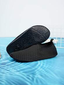 Giày lội nước ngoài trời dành cho nam, giày đi biển thoáng khí chống trơn trượt, giày đi biển lướt sóng bơi lội, giày đi bộ đường dài dưới nước, giày chạy bộ thường ngày và giày câu cá. - màu đen - Xem 5