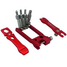 Kenli 8-Function Multi-Tool Bike Tool With Wrenches - Black - View 1