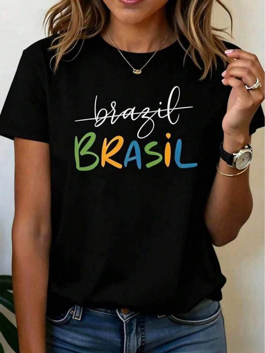 Women T-Shirts - Black - View 1