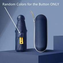Thickened Five-Fold Collagen Umbrella, Windproof, Ultra-Light Mini Capsule Pocket Umbrella. Portable Mini Umbrella - Thoughtful, Fashionable, Durable, Manual Open And Close, Six-Rib Structure, Optional Handle, Multiple Colors Available, Suitable For Daily Use, Travel And Outdoor Activities - Upgraded 6-rib Folding Umbrella - With Box - View 8