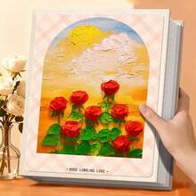 6-Inch 200-Pocket High Capacity Photo Album, Suitable For Valentine's Day, Christmas Gifts, Gifts For Family And Friends - 1PC - View 8