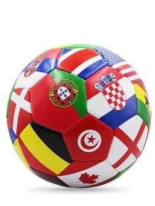 Size 5 Soccer Ball For Adult Training, Practice, Indoor And Outdoor Match - Multicolor - View 6