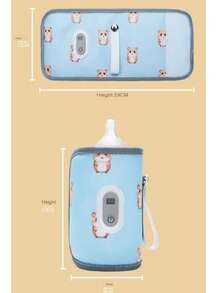 1个便携式USB奶瓶加热器，恒温奶袋，适合户外使用 - 彩色 - 查看 7