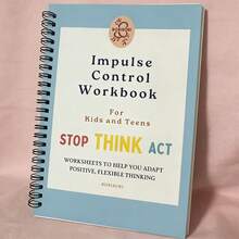 1pc A5 Impulse Control & Emotional Regulation Workbook, CBT Therapy Journal For Anxiety & Anger Management, Portable Self-Help Planner For Mindfulness & Self-Discipline, Daily Mood Tracker & Coping Skills Notebook - 衝動控制練習本-款式2 - 查看 5