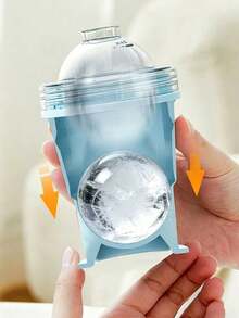 1/2pcs Foldable Ice Ball Cup, Portable Collapsible Straw Cup For Iced Coffee And Cold Drinks, Outdoor Furniture And Car Essential, Fashionable Minimalist Design Easy To Carry - Multicolor - View 8