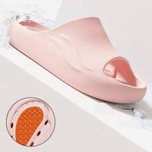 Dép thời trang tối giản, đế chống trơn trượt, thoáng khí, thiết kế hở mũi thoát nước, dùng trong nhà, đế mềm giảm tiếng ồn, chất liệu thân thiện với da, dép xỏ ngón phòng tắm, unisex, nhanh khô, dép mùa hè mới, dép nam/nữ, kiểu dáng trung tính - A - Xem 13