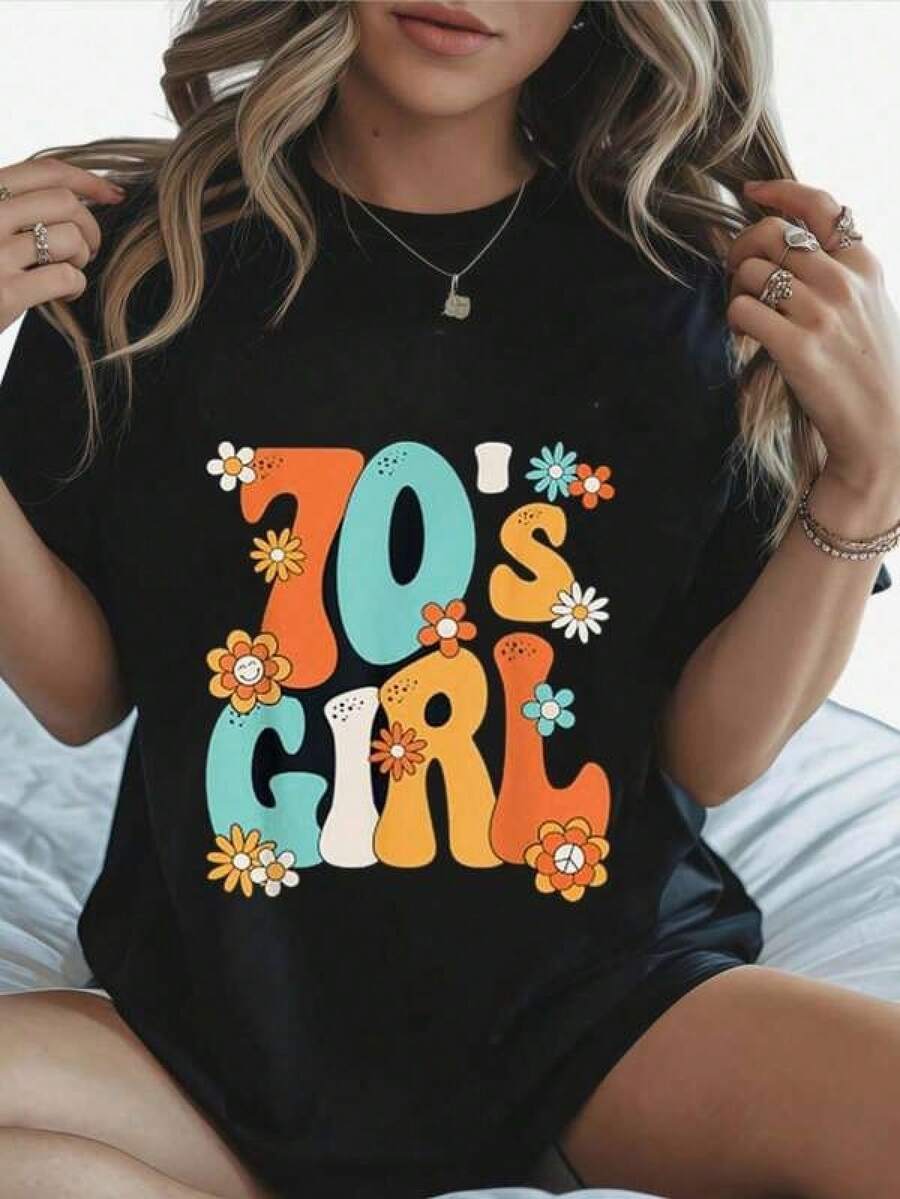 Women T-Shirts - Black - View 1