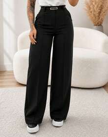 Women Pants - Black - View 1