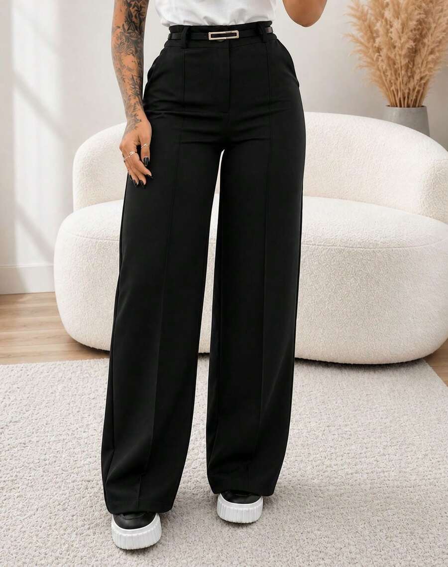 Women Pants - Black - View 1