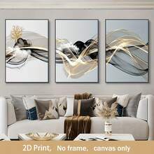 Bộ 3 tranh canvas không khung, phong cách tối giản thanh lịch màu đen và vàng, tranh nghệ thuật canvas chống thấm nước, tranh treo tường nghệ thuật hiện đại, thích hợp làm quà tặng, trang trí hành lang, phòng khách, phòng ngủ, văn phòng, phòng tắm, phòng ăn, quán cà phê, quán bar, trang trí nhà cửa, ký túc xá, quà sinh nhật tốt nghiệp, tranh phong cảnh tươi mới độ phân giải cao trên canvas, trang trí tường, trang trí mùa thu, trang trí phòng, in phẳng 2D, không khung. - Nhiều màu - Xem 5