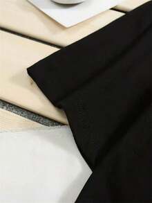 Camisetas de hombre para primavera y verano - Negro - Ver 5
