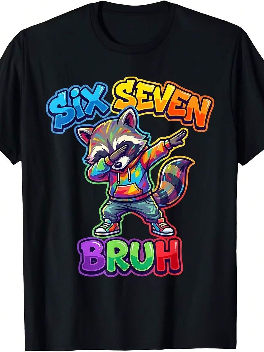 Camiseta del meme del ajolote Six Seven, ropa infantil para niño Six Seven, camiseta divertida temática 67 Axolotl Six Seven, camiseta para amantes de los ajolotes para niños, camiseta para niños grandes y adolescentes, tallas 120-160 - Negro - Ver 1