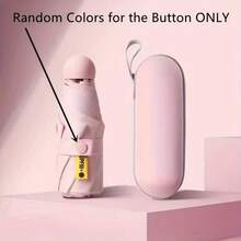 Thickened Five-Fold Collagen Umbrella, Windproof, Ultra-Light Mini Capsule Pocket Umbrella. Portable Mini Umbrella - Thoughtful, Fashionable, Durable, Manual Open And Close, Six-Rib Structure, Optional Handle, Multiple Colors Available, Suitable For Daily Use, Travel And Outdoor Activities - Upgraded 6-rib Folding Umbrella - With Box - View 13