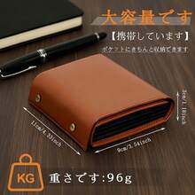 【三つ折り財布 小銭入れ独立】本革 ミニ財布 コンパクト 多機能 カード収納 紙幣収納 ビジネス 通勤 普段使い 耐久性 上品 シンプル メンズ レディース ギフト プレゼント - ブラック - チェックする 11