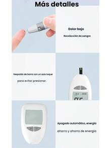 Family Health Kit: Glucometer With 50 Test Strips, Oximeter, And Thermometer - Two-piece set - View 4