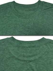 3 Camisetas de Algodón Estampadas a Doble Cara, Cómodas, Elegantes con Diseño Minimalista, Casuales y Versátiles, Estilo INS con Diseño de Cangrejo en el Pecho, Camisetas Vintage, Camisetas Gráficas Streetwear|Moda Urbana Local de Primavera/Verano||Uso Casual Diario Primavera Verano Moderno Moldeador|Conjunto de verano para mujer, ropa para vacaciones|Blusas elegantes para mujer, ropa de primavera, blusas de verano. - Blanco - Ver 4