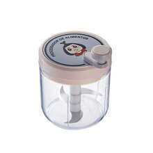 Electric Garlic Beater & Garlic Stamper - 200ml Pink - View 3