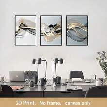 Bộ 3 tranh canvas không khung, phong cách tối giản thanh lịch màu đen và vàng, tranh nghệ thuật canvas chống thấm nước, tranh treo tường nghệ thuật hiện đại, thích hợp làm quà tặng, trang trí hành lang, phòng khách, phòng ngủ, văn phòng, phòng tắm, phòng ăn, quán cà phê, quán bar, trang trí nhà cửa, ký túc xá, quà sinh nhật tốt nghiệp, tranh phong cảnh tươi mới độ phân giải cao trên canvas, trang trí tường, trang trí mùa thu, trang trí phòng, in phẳng 2D, không khung. - Nhiều màu - Xem 6