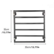 1 xe đẩy cây bằng kim loại chịu lực có bánh xe có thể khóa - Giá đỡ vuông 10" và 12", thích hợp sử dụng trong nhà/ngoài trời, xe đẩy kệ ngoài trời cho vườn - Nhiều màu - Xem 5