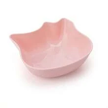6个猫碗 - 幼猫幼犬食物和水碗，多用途PP塑料宠物碗，适用于猫/狗/小型动物，宠物喂食和饮水碗，可爱设计，蓝粉绿 - 350毫升 - 查看 12