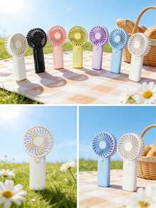 Mini Portable Silent Fan, 1 Speed, Battery Powered, Party Gift, Summer Cooling Gift, Suitable For Gift, Outdoor Travel, Beach, Home, Office Use (Batteries Not Included) - Multicolor - View 24