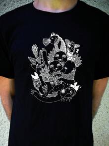 Women T-Shirts - Black - View 7