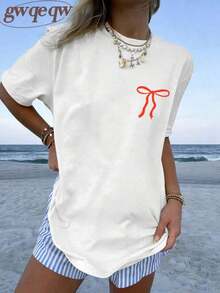 Camiseta con estampado de cangrejo de doble cara "If Crabby Please Return To The Beach", camisetas con estampado estético costero para mujer, conjuntos de verano para mujer, conjuntos de vacaciones para mujer, ropa casual de calle, estética retro de playa, tops de estilo playero, camisetas gráficas de gran tamaño - Camiseta unisex de algodón suelto de manga corta y cuello redondo estilo vintage. - Blanco - Ver 3