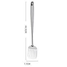 Bộ 4 dụng cụ nấu ăn bằng thép không gỉ, bao gồm muỗng xào cán dài, muỗng múc canh, muỗng lọc và muỗng dẹt, dùng cho nhà bếp gia đình. - Nhiều màu - Xem 4