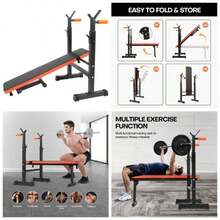 Weight Benches - Black and Orange - View 7