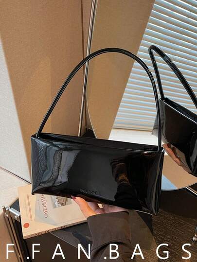 Minimalist Elegant Korean Style New Fashion Versatile Commuter Handbag, Lightweight Luxury Women Shoulder Bag