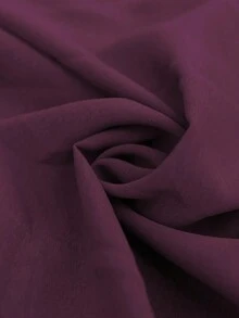 Vestido midi de manga abullonada con escote cruzado, cintura fruncida y espalda retorcida en estilo bohemio occidental casual para primavera/verano de mujer - Granada - Ver 8