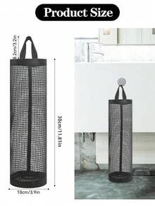 Plastic Bag Dispenser, Multi-Functional Storage Bag Holder, Suitable For Home, Kitchen, Summer Beach Party, Camping, Room Decor, Kitchen Accessories, Wall-Mounted Organizer - Multicolor - View 2