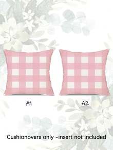 2 pezzi Federe per cuscini decorativi per casa, motivo a righe minimalista, design a linee, dimensioni multiple, morbido al tatto in velluto, stampa digitale, stile vintage fattoria, per divano, soggiorno, camera da letto, senza inserto per cuscino - Cipria opaca morbida - Visualizzare 9