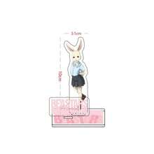 Fun BEASTARS Anime Acrylic Stand Double-Sided Interlayer Printing Double Slot Legoshi Louis Haru Figure Model Desk Decor Gift Toy - Multicolor - View 13