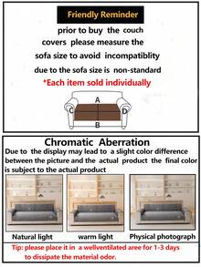 1 vỏ đệm sofa dùng được cả bốn mùa, kiểu dáng hiện đại tối giản, chống trượt, chống bụi và có thể giặt, mềm mại và không phai màu, thân thiện với thú cưng, phù hợp với sofa hình chữ L và sofa 1/2/3/4 chỗ ngồi, thích hợp cho phòng ngủ, văn phòng, phòng khách. - Màu Xám nhạt - Xem 12