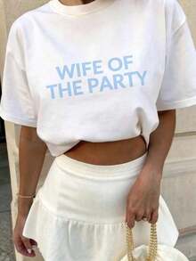 Women T-Shirts - White - View 7