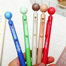Rotating Planet High-Tech Magnetic Levitation Pressurized Neutral Pen, ST Tip Quick-Drying Smooth Writing, 0.5mm Black Water-Based Ink Pen, Suitable For Middle And High School Students Doing Homework, Taking Notes In Class, Exams, And Office Supplies - Multicolor - View 6
