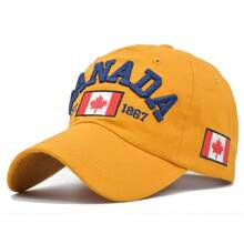 New Spring/Summer Maple Leaf Baseball Cap, CANAD Unisex Couple Snapback Hat, City Outdoor Sun Protection Cotton Cap - Baseball Cap - View 8