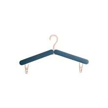 1pc Portable Foldable Clothes Hanger For Travel, Compact Drying Rack For Clothes Socks Underwear, Non-Slip Hanger Organizer Stand For Home Laundry Storage Solution Bathroom Accessory - Multicolor - View 14
