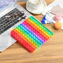 3D Magic Cube Irregular Flip Puzzle Anti Stress Office Stress Reliever - Big Size (100 Bubbles) - View 11