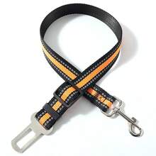 BVEOYPET 1pc Adjustable Reflective Pet Car Seat Belt, 54-90cm Dog Safety Belt With Buckle, Nylon Travel Leash For Small Medium Dogs, Keep Pets Secure In Vehicle - Multicolor - View 9